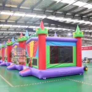 Rainbow Commercial Inflatable Jump