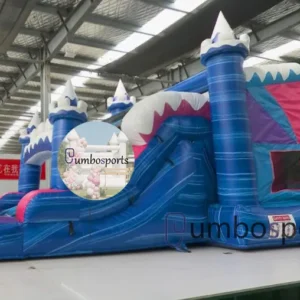 Inflatable Moonwalk Water slide