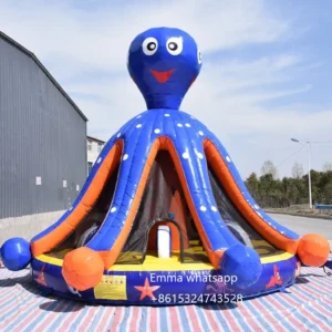 Commercial space alien jumpers inflatable bounce house