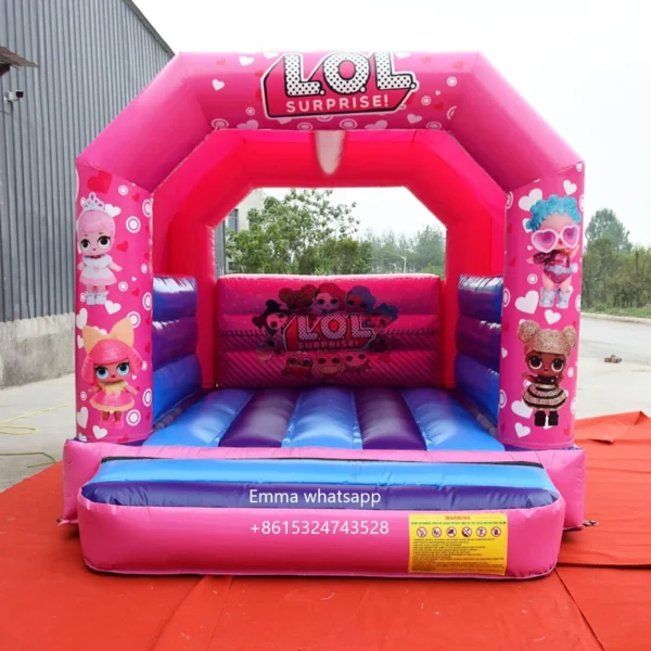 custom LOL bouncy castle inflatable bouncer