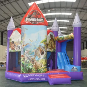 Commercial tropical bounce house inflatable combo