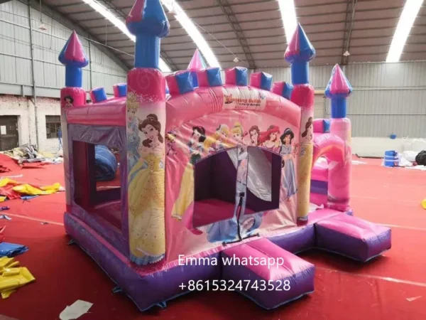 Kids bounce house inflatable combo with slide