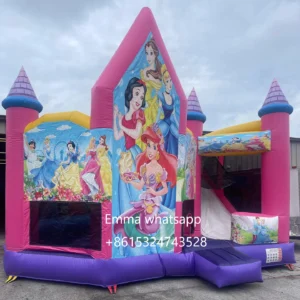 commercial jumping castle inflatable bouncer slide combo