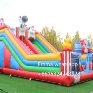 wholesale animal theme inflatable dry slide