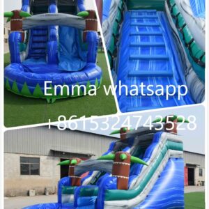 Customize popular children water slide